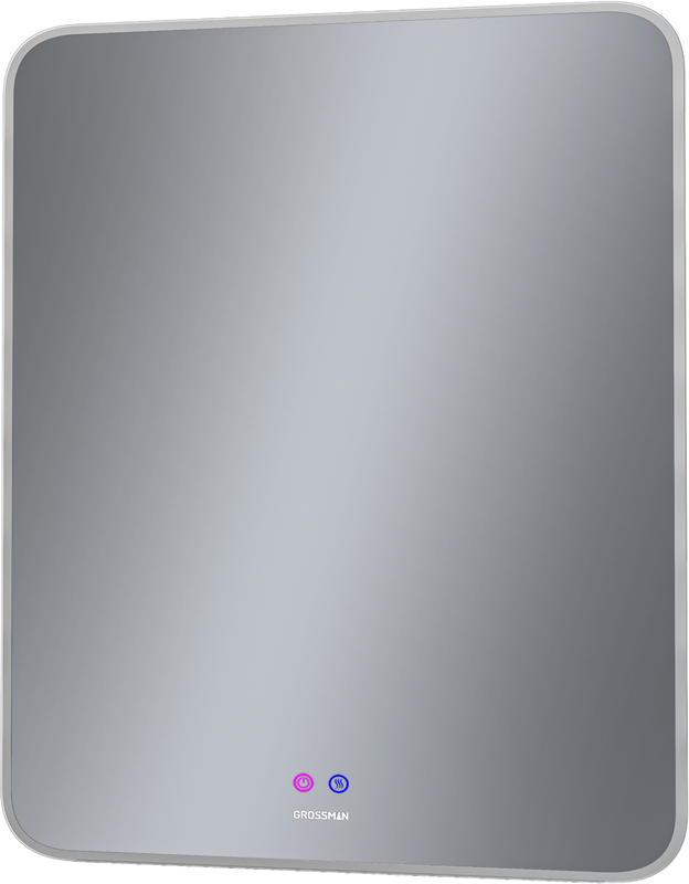 Зеркало Grossman Elegans-норма 70 с подсветкой, с антизапотевателем