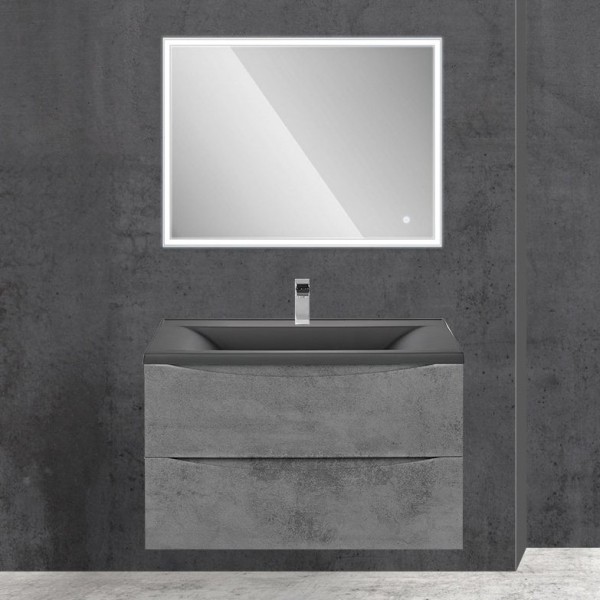 Мебель для ванной комнаты Vincea Mia 75 бетон