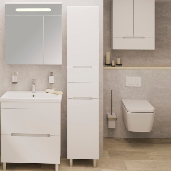 Шкаф пенал для ванной Emmy Вита 40 L