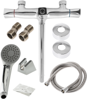 Смеситель с длинным изливом для ванны Orange Alfi M82-214cr хром