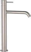 Смеситель для раковины Remer X Style Inox SSX10LXLB с донным клапаном click-clack
