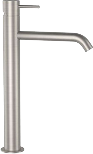 Смеситель для раковины Remer X Style Inox SSX10LXLB с донным клапаном click-clack