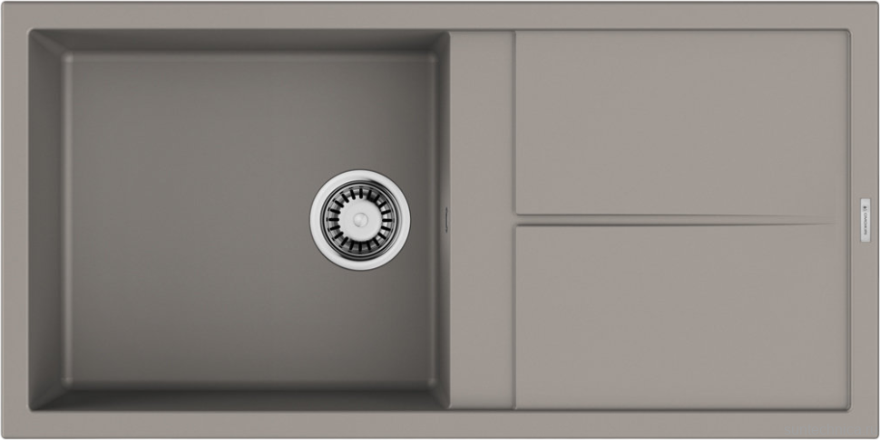 Комплект Мойка Omoikiri Sumi 100A-GR leningrad grey + Измельчитель Nagare 750