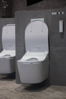 Комплект Унитаз подвесной Toto RP CW542ERY безободковый + Крышка Washlet RX TCF894CG#NW1 с дистанционным управлением + Инсталляция TECE Profil + Крепления TECEprofil 9380014