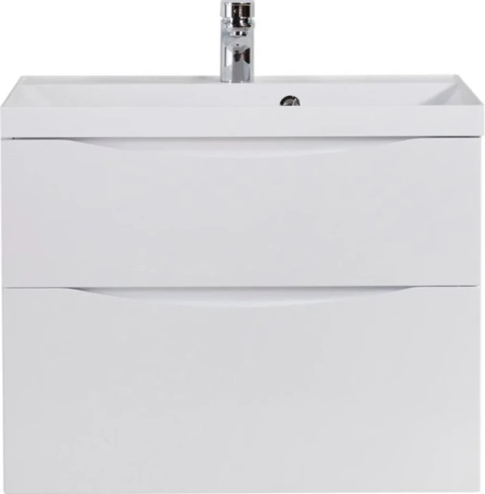 Мебель для ванной комнаты BelBagno Marino H60 bianco lucido, 80 см