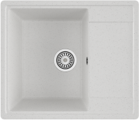 Мойка кухонная Domaci Палермо PR-575-001 белая Мойка кухонная Domaci Палермо PR-575-001 белая