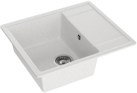 Мойка кухонная Domaci Палермо PR-575-001 белая Мойка кухонная Domaci Палермо PR-575-001 белая