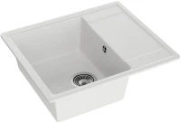 Мойка кухонная Domaci Палермо PR-575-001 белая Мойка кухонная Domaci Палермо PR-575-001 белая