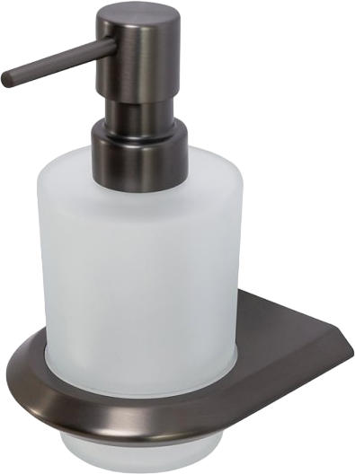 Дозатор Cezares Liner SOIS-V-GM оружейная сталь