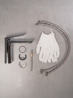 Смеситель для раковины STWORKI Вирклунд S05010CR хром