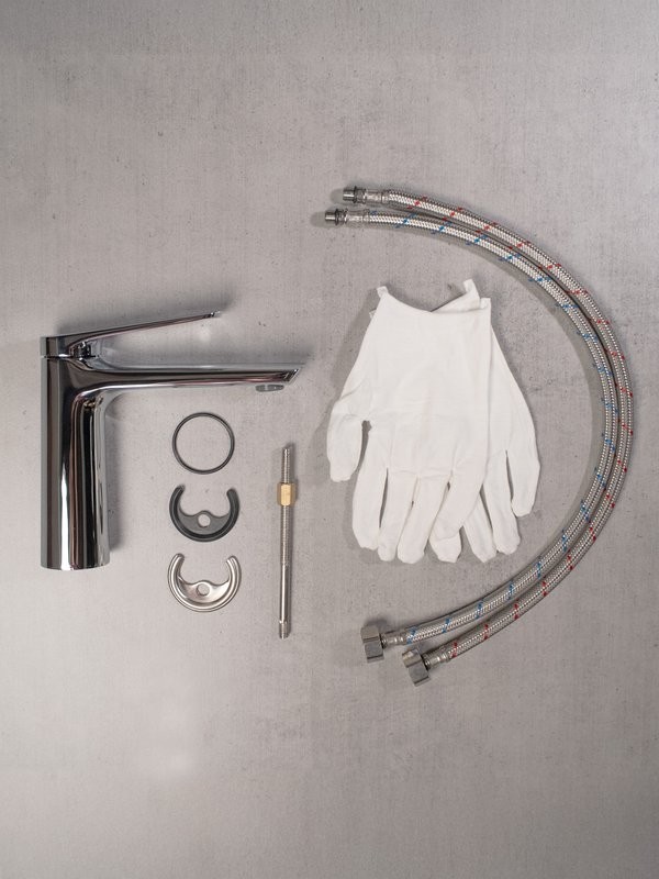 Смеситель для раковины STWORKI Вирклунд S05010CR хром