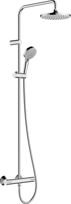 Душевая стойка Hansgrohe Vernis Blend 26276000 Showerpipe 200 1jet с термостатом, хром