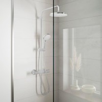 Душевая стойка Hansgrohe Vernis Blend 26276000 Showerpipe 200 1jet с термостатом, хром