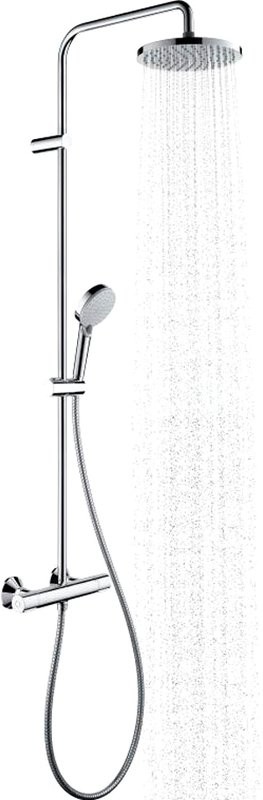 Душевая стойка Hansgrohe Vernis Blend 26276000 Showerpipe 200 1jet с термостатом, хром