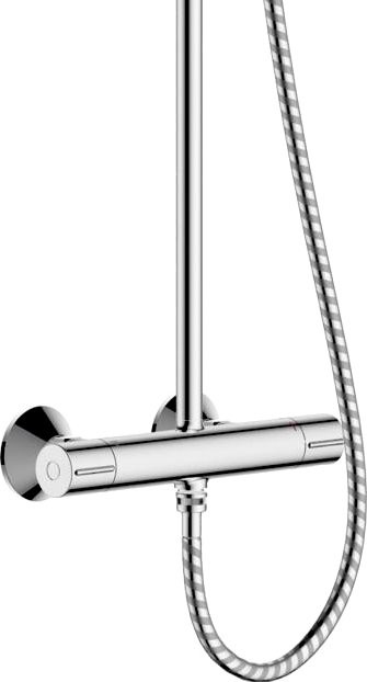 Душевая стойка Hansgrohe Vernis Blend 26276000 Showerpipe 200 1jet с термостатом, хром