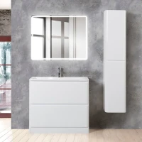 Тумба под раковину BelBagno Albano 80 напольная, bianco lucido