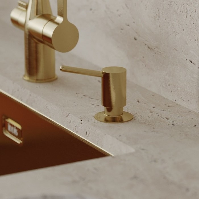 Дозатор для кухонной мойки IDDIS Kitchen Line SDIMG00i59 матовое золото