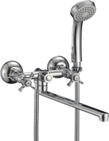 Смеситель с длинным изливом для ванны D-lin 807-F D143807-F хром Смеситель с длинным изливом для ванны D-lin 807-F D143807-F хром