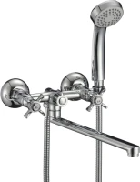 Смеситель с длинным изливом для ванны D-lin 807-F D143807-F хром Смеситель с длинным изливом для ванны D-lin 807-F D143807-F хром