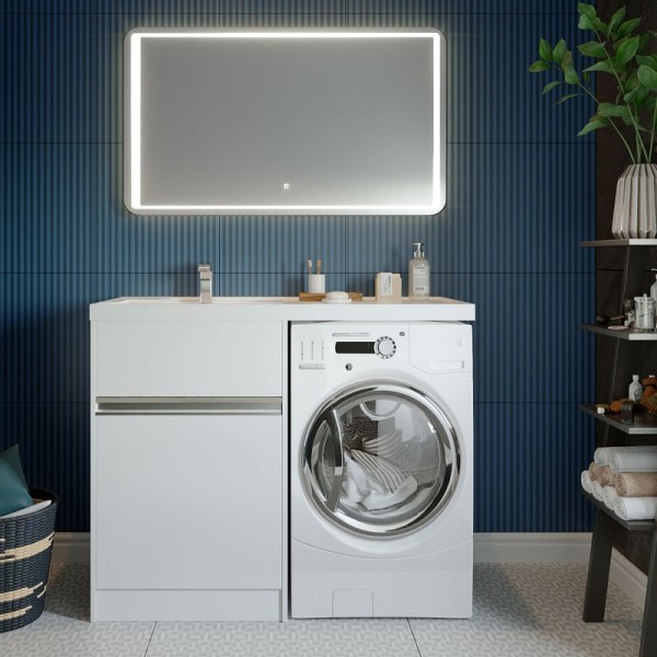 Мебель для ванной комнаты AQUATON Лондри 60 L под стиральную машину