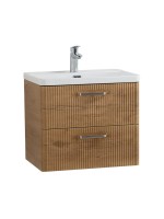 Мебель для ванной комнаты BelBagno Due 50 ручки матовый атласный никель, rovere nature