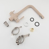 Смеситель для кухни Frap H52 F4352-23 бежевый