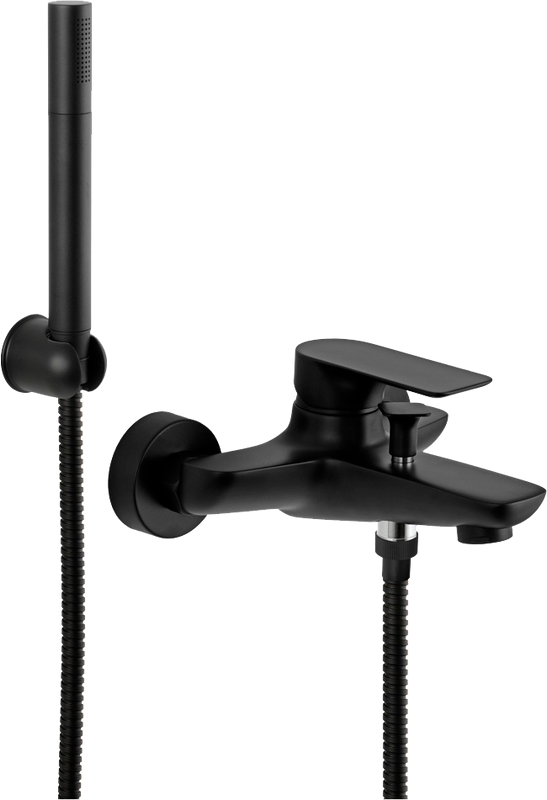 Смеситель для ванны с душем Remer Infinity I02NO черный матовый