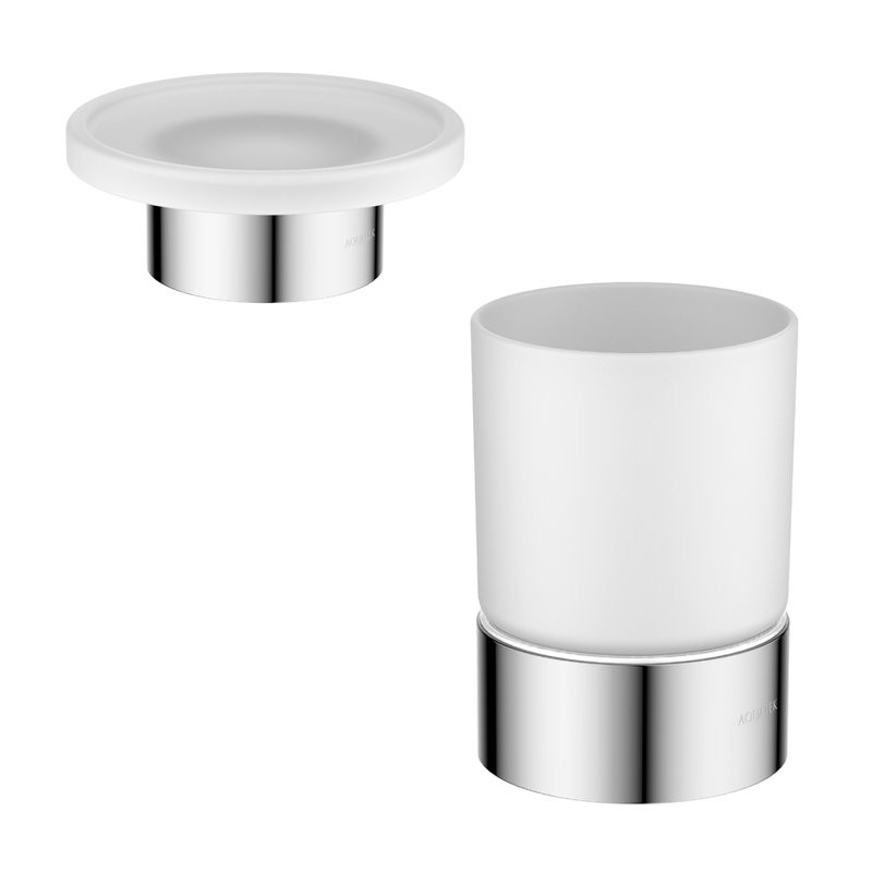 Набор Стакан AQUATEK Лира AQ4428CR + Мыльница AQ4426CR
