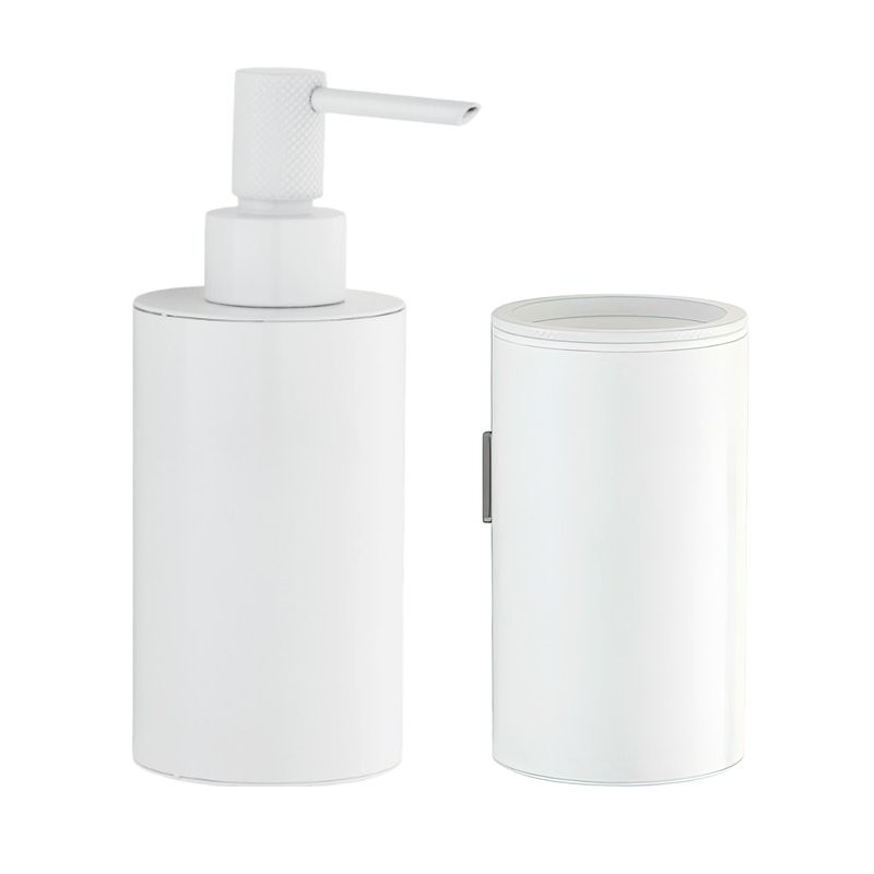 Набор Стакан Boheme Uno 10974-MW + Дозатор 10980-MW