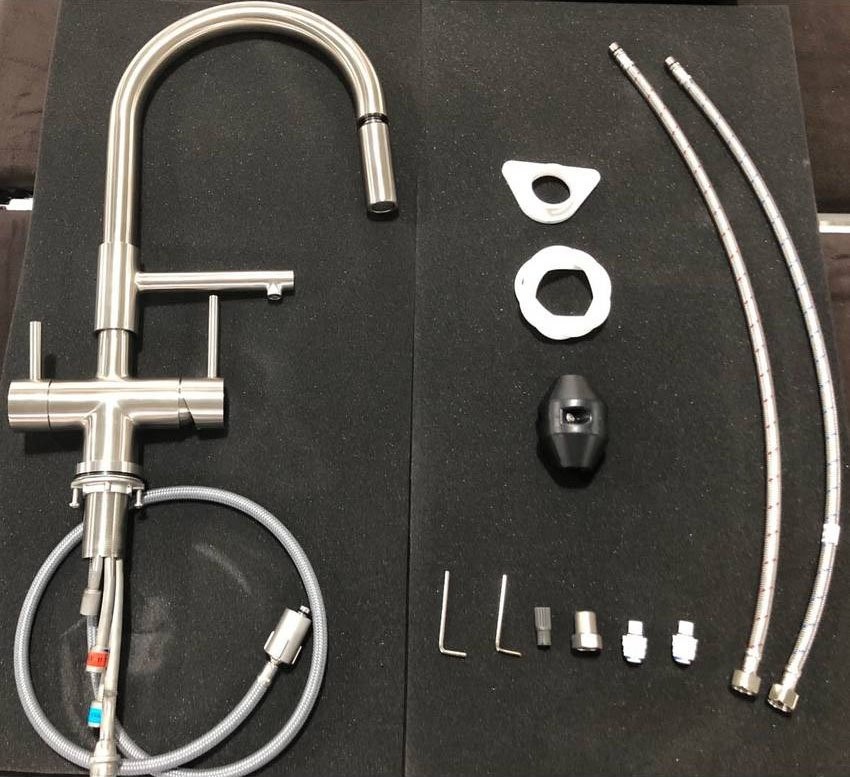 Смеситель для кухни Seaman Eco Venice SSN-1069 steel satin