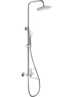 Душевая стойка Haiba HB557-8 белая