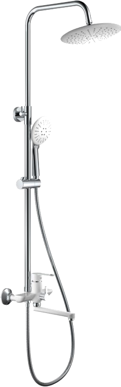 Душевая стойка Haiba HB557-8 белая
