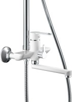 Душевая стойка Haiba HB557-8 белая