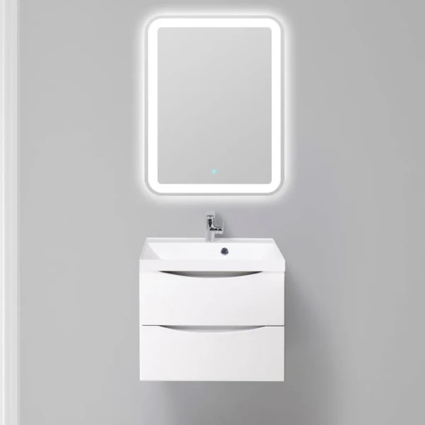 Мебель для ванной комнаты BelBagno Marino 60 bianco lucido, подвесная