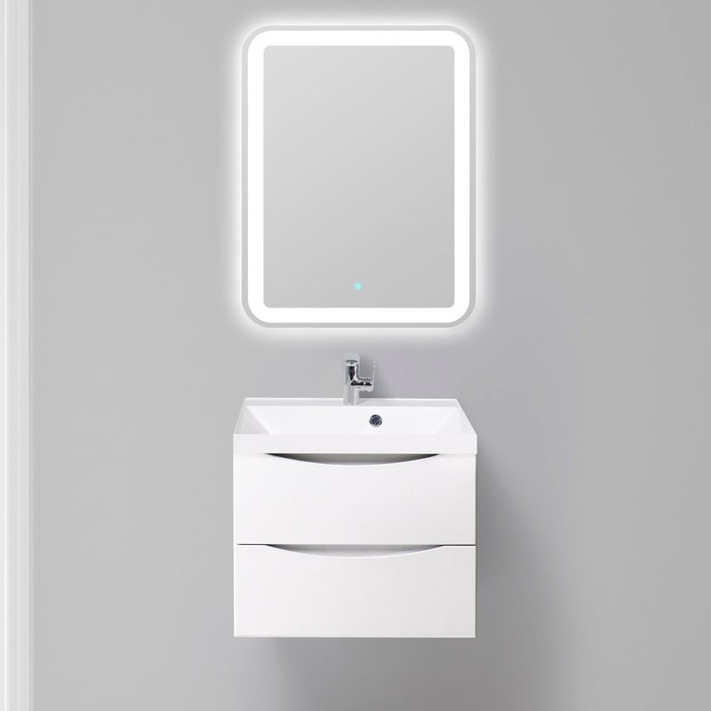 Мебель для ванной комнаты BelBagno Marino 60 bianco lucido, подвесная