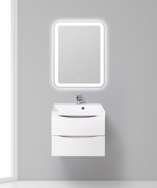 Мебель для ванной комнаты BelBagno Marino 60 bianco lucido, подвесная