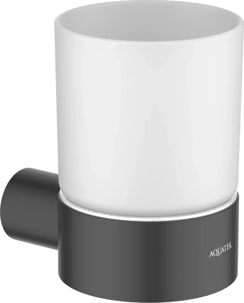 Набор Стакан AQUATEK Лира AQ4404MB + Дозатор AQ4405MB