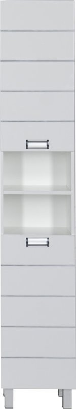 Шкаф пенал для ванной Aquanet Доминика 35 белый