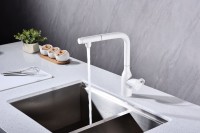 Смеситель для кухни Paulmark Urban Ur213104-431 матовый белый