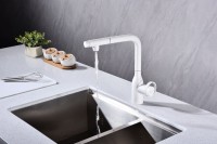 Смеситель для кухни Paulmark Urban Ur213104-431 матовый белый