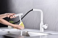 Смеситель для кухни Paulmark Urban Ur213104-431 матовый белый