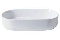 Тумба с раковиной Allen Brau Infinity 100 2 ящика, матовая олива, столешница бежевая, раковина Fantasy Oval 55