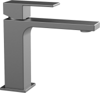 Смеситель для раковины Vincea Cube VBF-1C01GM вороненая сталь