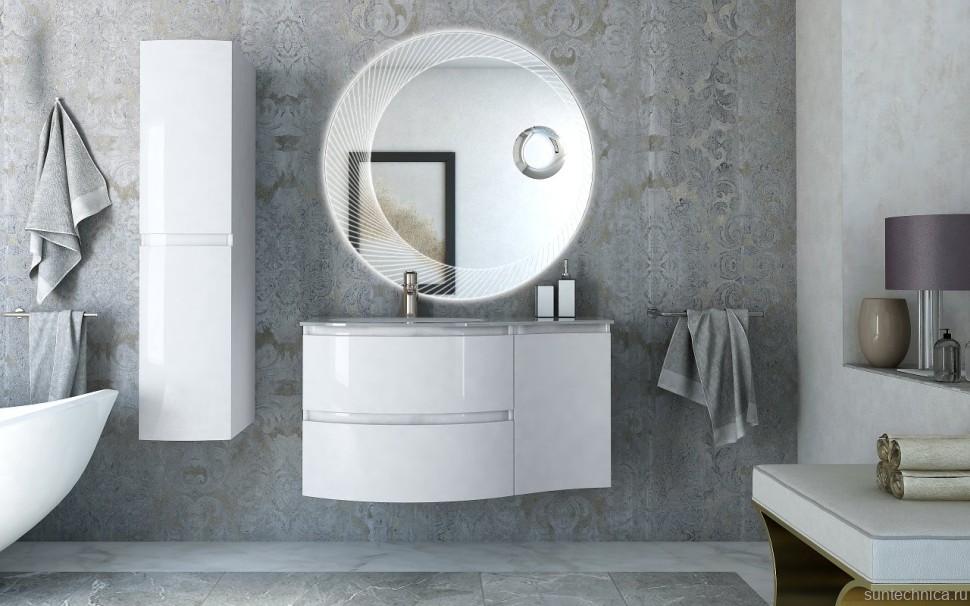 Мебельная раковина Cezares Sting 104 L extra light