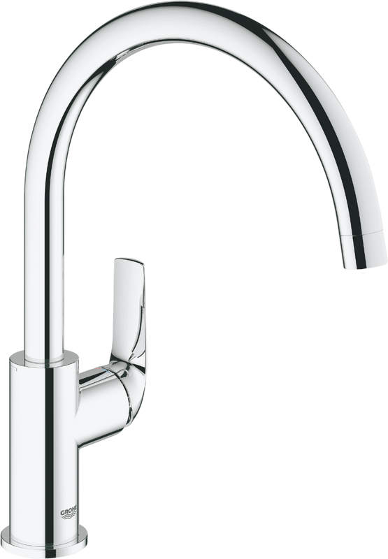 Смеситель для кухни Grohe BauClassic 31535001 высокий излив, хром