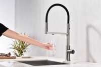 Смеситель для кухни Paulmark Tornado To213402-B беретта