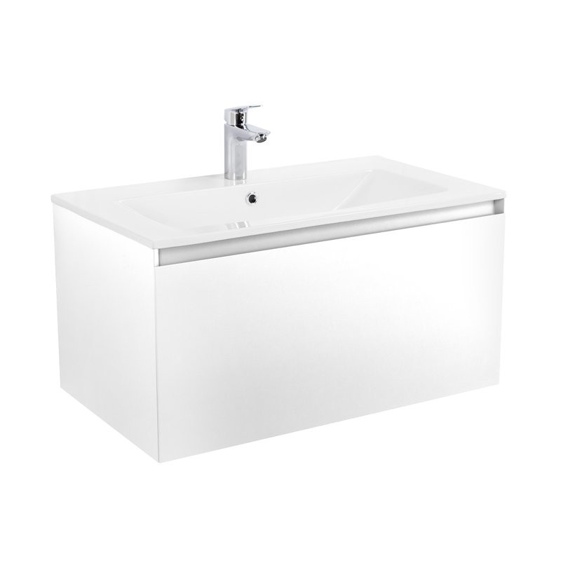 Тумба под раковину без столешницы Art&Max Латина (Latina) 80 подвесная, белая