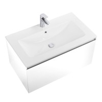 Тумба под раковину без столешницы Art&Max Латина (Latina) 80 подвесная, белая