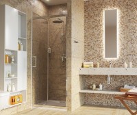 Душевая дверь в нишу Wasserkraft Salm 27I04 90 см