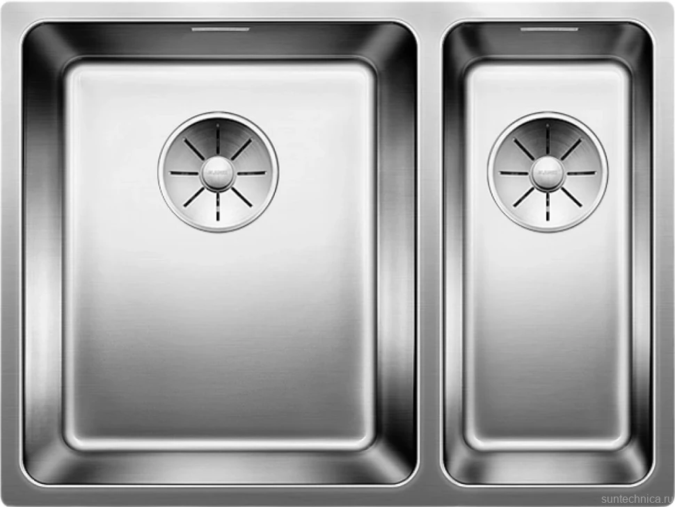 Комплект Мойка Blanco Andano 340/180-U L + Смеситель Ambis-S 523119